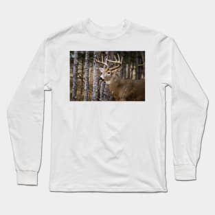 White-Tailed Deer Long Sleeve T-Shirt